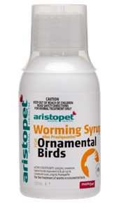 Worming Syrup Plus Praziquantel for Ornamental Birds